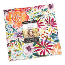 Coming Up Roses by Create Joy Project for Moda Layer Cake (42 x 10” x10” Squares)