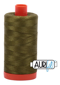 Aurifil Cotton 50 Weight - 2887 - Very Dark Olive