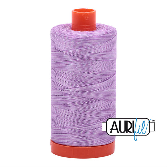 Aurifil Cotton 50 Weight - 3840 - French Lilac - Variegated