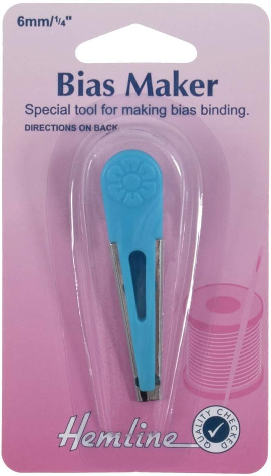 Bias Tape Maker - 6mm/1/4” - by Hemline