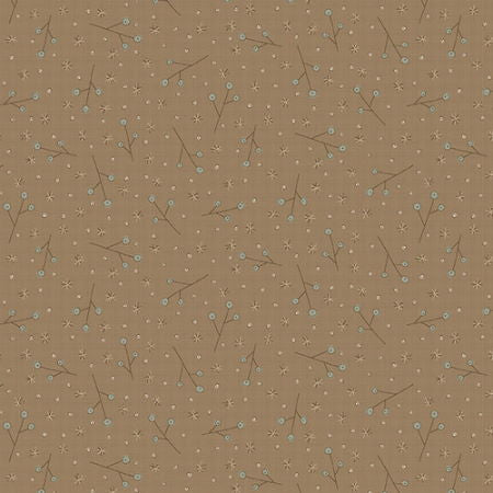 Down Tinsel Lane by Anni Downs for Henry Glass - Berry - Cocoa