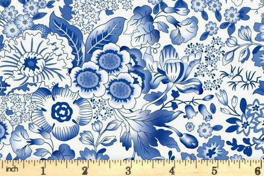 V and A, Crafts of Tranquility, Ethereal Garden, Organic Cotton Fabric
