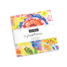 Flower Patch by Amarylis Henderson for Moda - Charm pack (42 x 5”x5”)