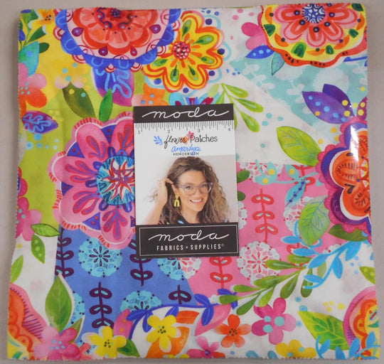Flower Patch by Amarylis Henderson for Moda Layer Cake (42 x 10” x10” Squares)