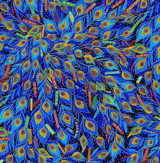 Gilded Plume by Timeless Treasures - 100% cotton