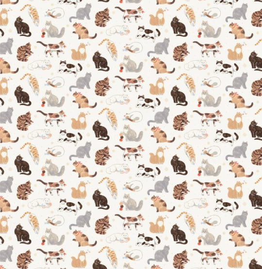 Paws & Play by Eri Kamei for Figo at Stoffabrics - 100% Cotton - 91046