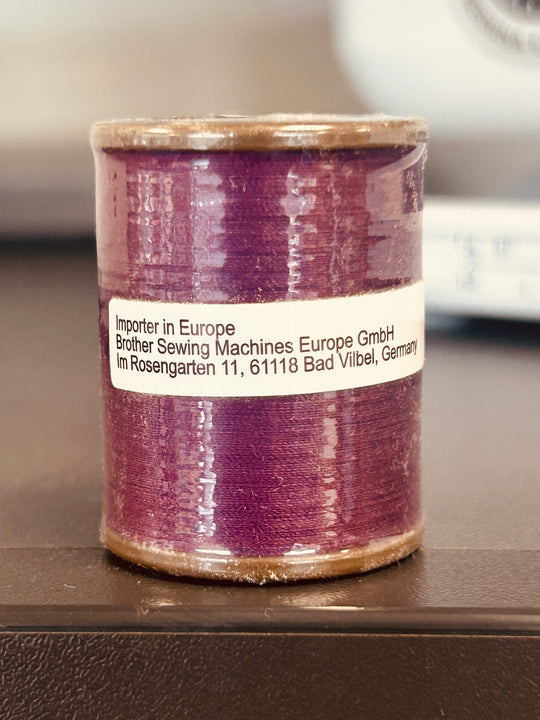 Brother Royal Purple Satin Embroidery Thread 300M Reel (ET-869)