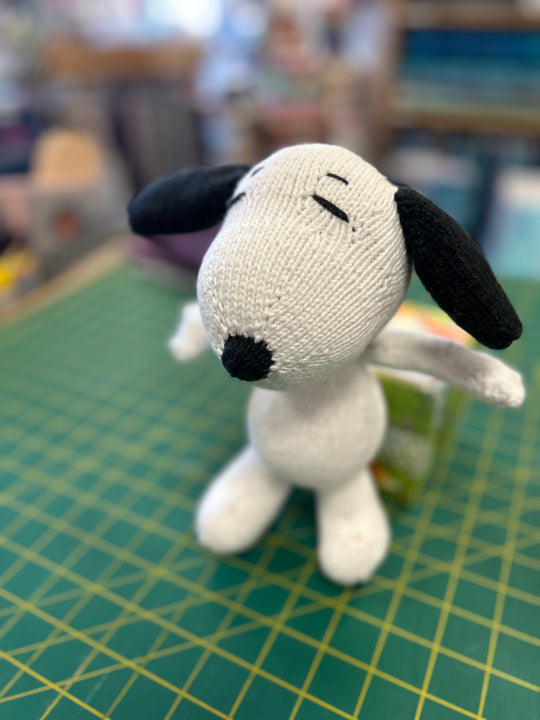 Knit your own Snoopy Saturday March 21st 10-1pm £40