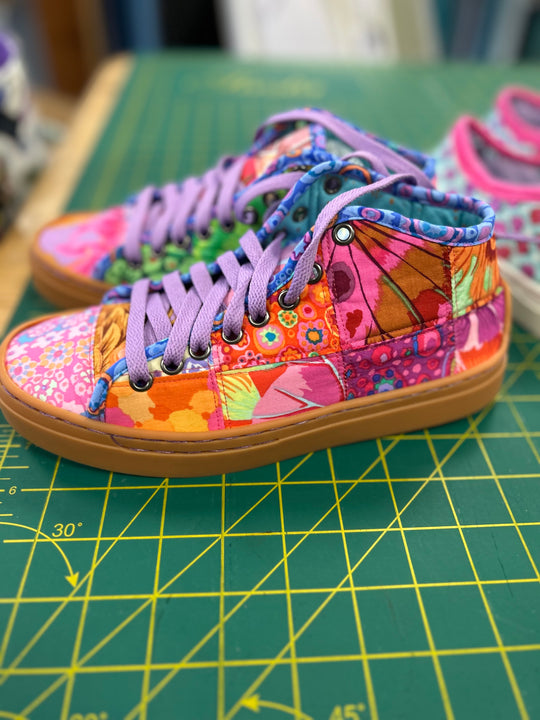 Make your own quilted Sneakers Sunday 5th July 9.30-4.30pm £115