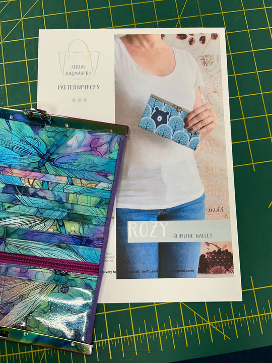 Bag Making - Thursday 27th November 2025 9:30am to 4pm- The Rozy Slimline Wallet