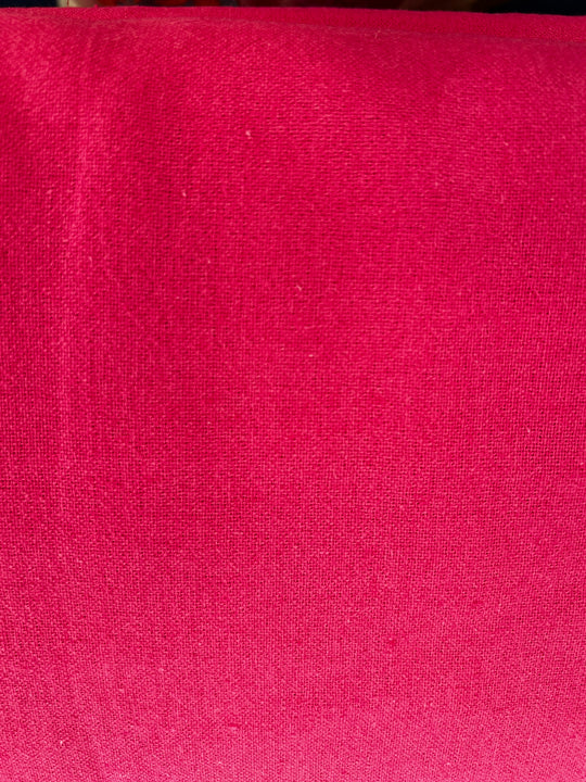 Fuchsia Pink Linen - Dressmaking Fabric - Linen Blend