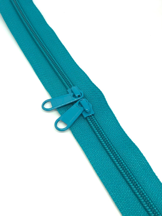YKK Nylon No.5 Zip Chain - Kingfisher- Colour  No 349