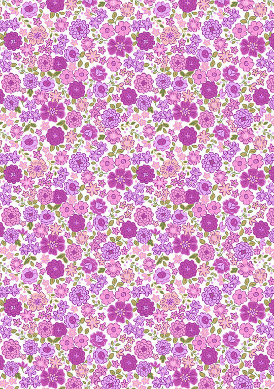 Boho Blooms Pretty Purples L16B
