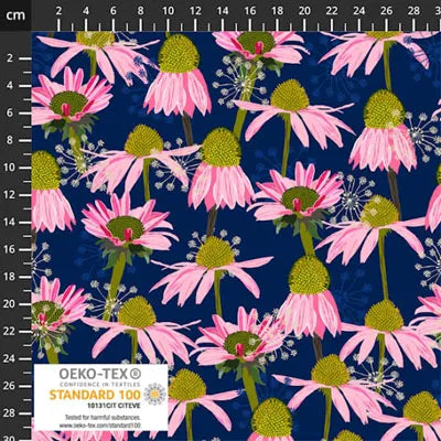 Flowers on my mind blue