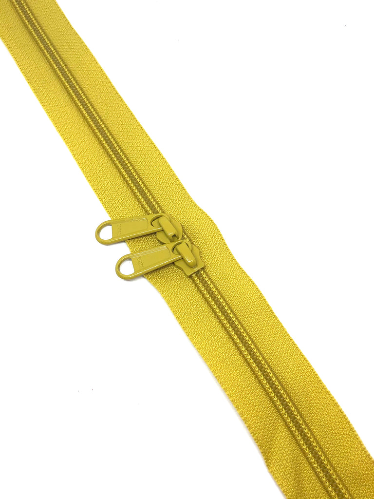 Catena Con Cerniera In Nylon YKK N. 4.5 Tagliata Su Misura Con Tiretti Multicolori - Italia - Foto 3