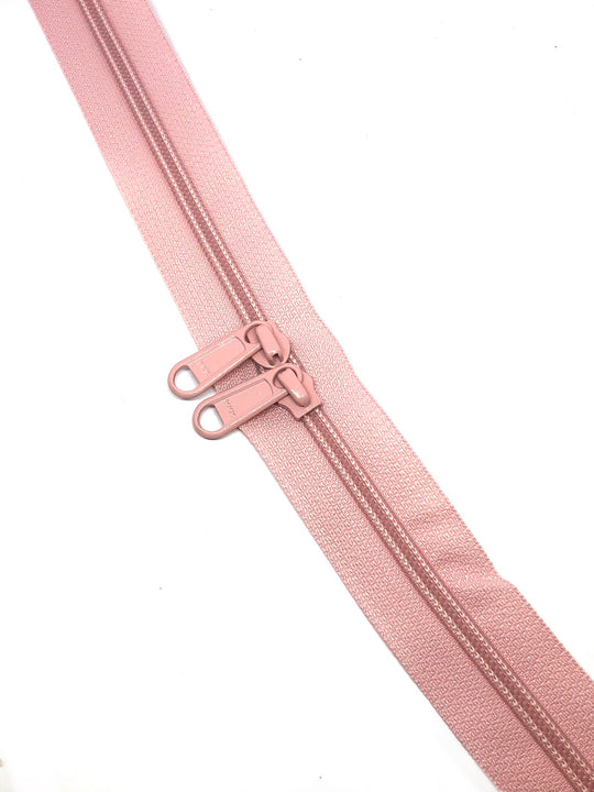 YKK Nylon No.5 Zip Chain - Light Pink- Colour No 811