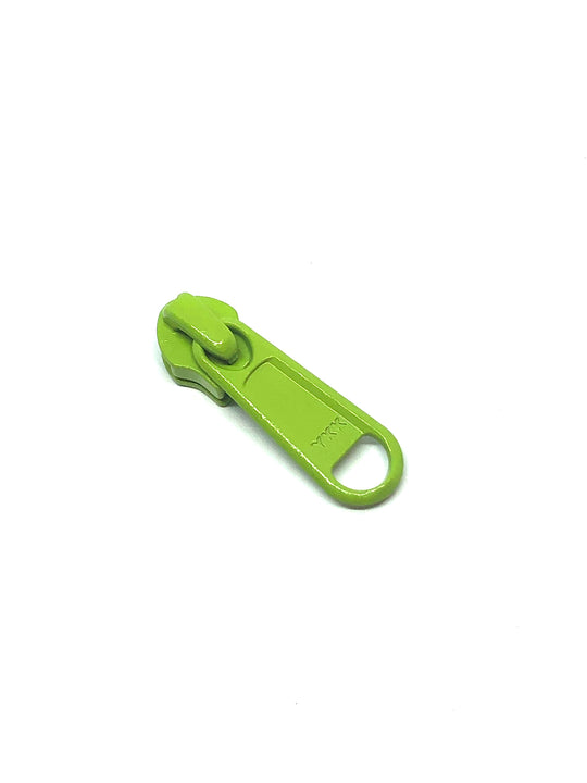 YKK Nylon No.5 Slider - Colour - Lime Green  - 875