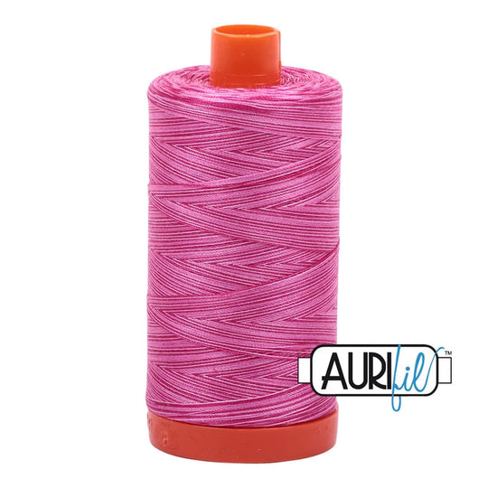 Aurifil Cotton 50 Weight 4660 Variegated Pink Taffy