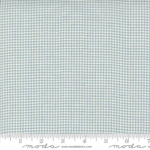 Woven Ginghams blue pearl
