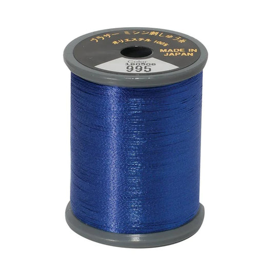 Brother Metallic Embroidery Thread Blue 995