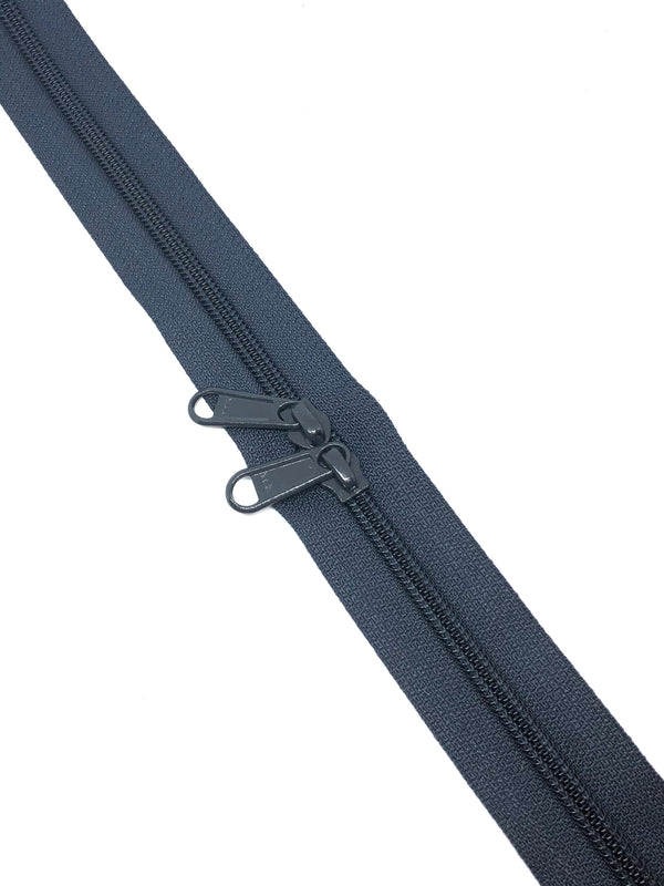 YKK Nylon No.5 Zip Chain - Navy  - Colour No 196