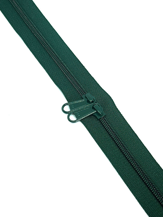 YKK Nylon No.5 Zip Chain - Phthalo  Green - Colour No 153