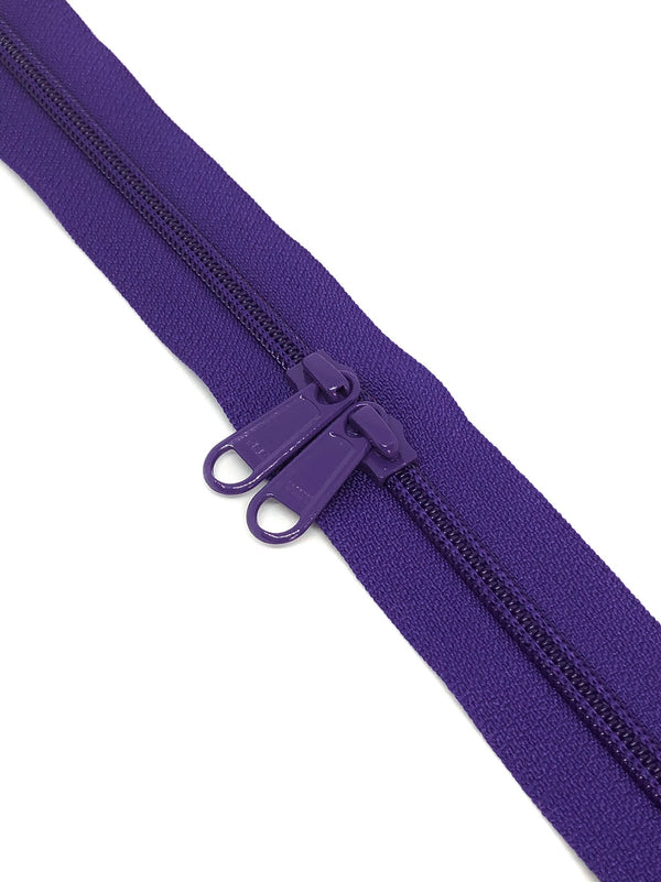 YKK Nylon No.5 Zip Chain -  Purple - Colour No 029