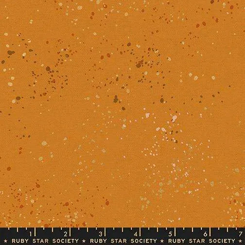 Speckled canvas Metallic Earth