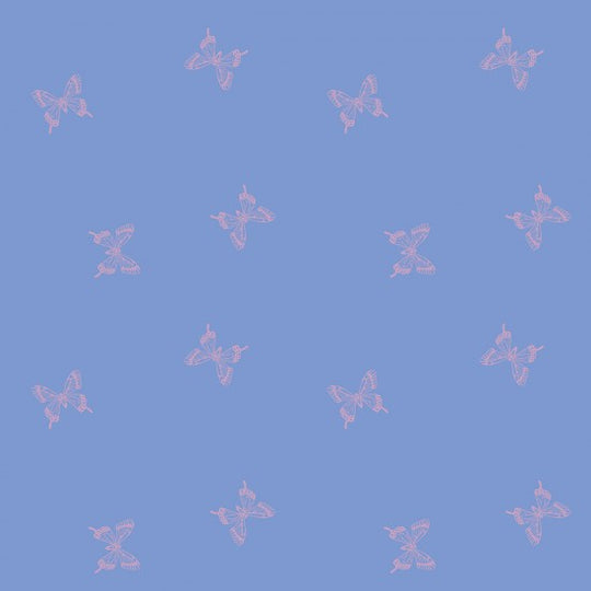 Back yard - tiny butterflies on dusk Ruby Star Society