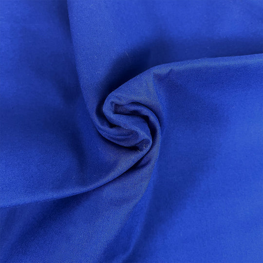 Cotton Solids - Royal - Make + Believe organic cotton fabric