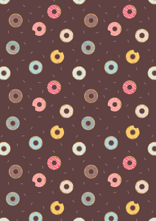 Small Things - doughnuts on brown
