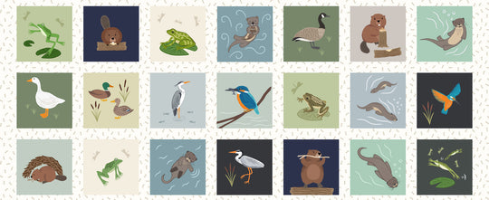 Small Things Rivers and creeks panel