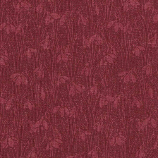 Snowdrop spot sienna red