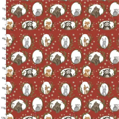 Cozy Forest - framed friends