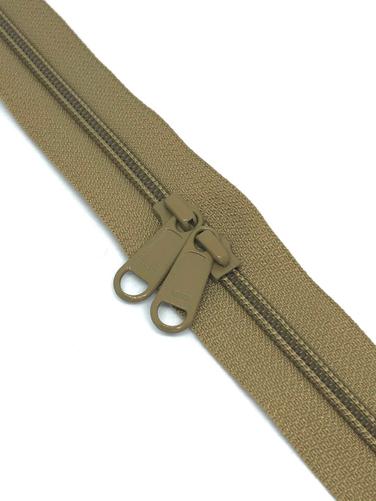 YKK Nylon No.5 Zip Chain - Walnut   - Colour No 896
