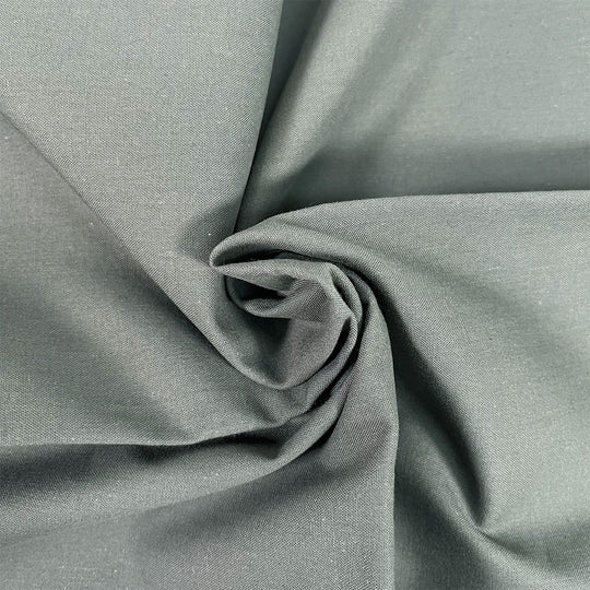 Cotton Solids - Charcoal - Make + Believe organic cotton fabric