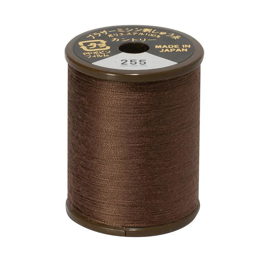 Brother Country Embroidery Thread, 255 Light Brown