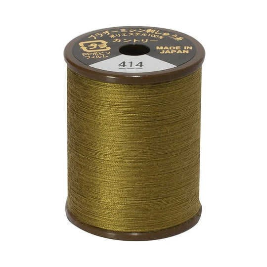 Brother Embroidery Thread, 414 Russett Brown