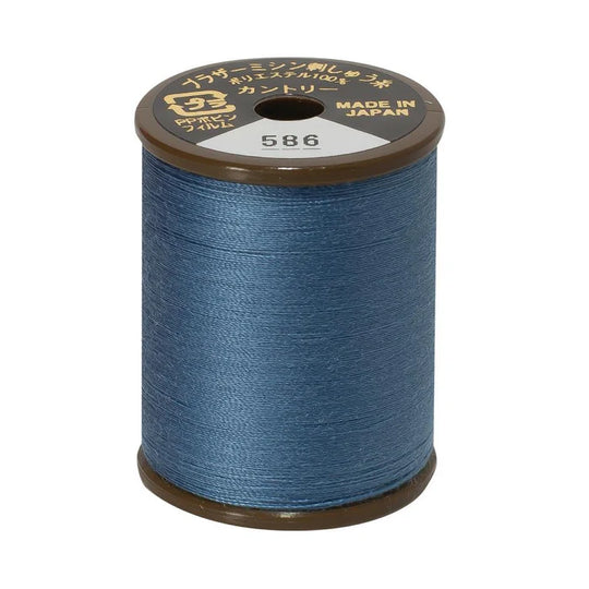 Brother Country Embroidery Thread, 586 Blue
