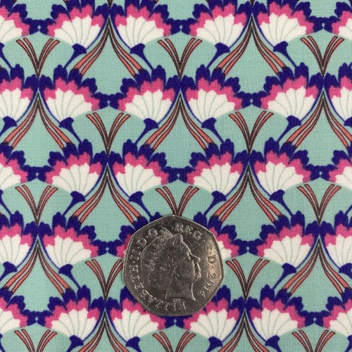 Cotton Lawn - duck egg