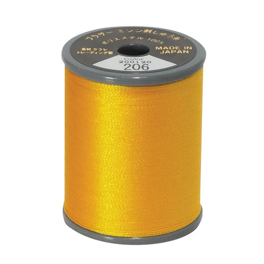 Brother Embroidery Thread 300m #206 Harvest Gold