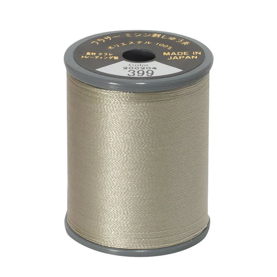 Brother Embroidery Thread 399 Warm Grey