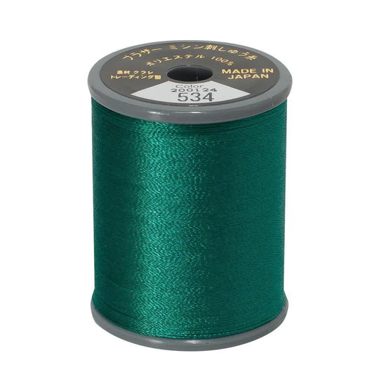 Brother Embroidery Thread 534 Teal green