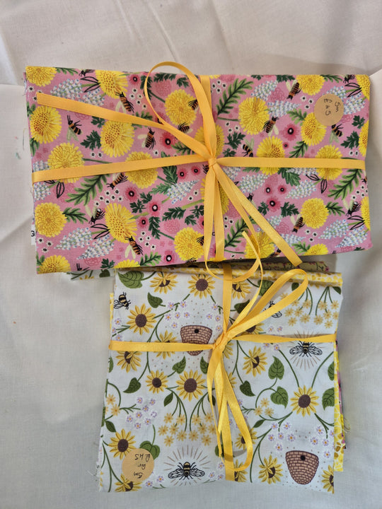 Bargain Fabric Bundle - Yellow/Bee Theme