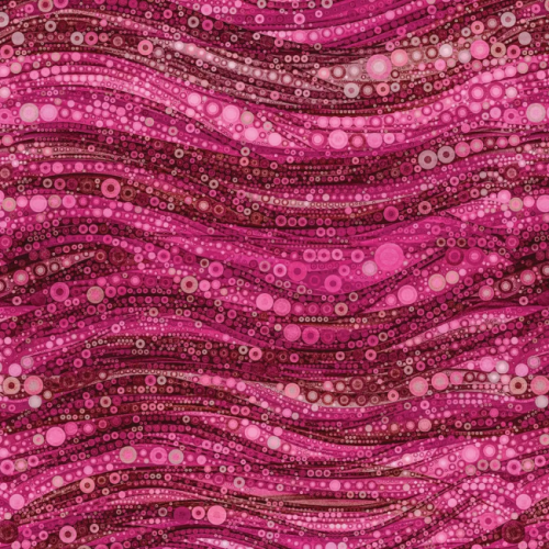 Abstract Circles Pink