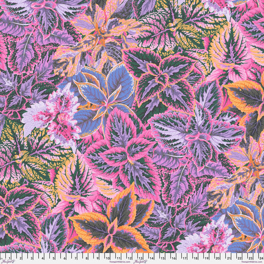 Kaffe Collective - PWPJ132 Bold Leaves pink