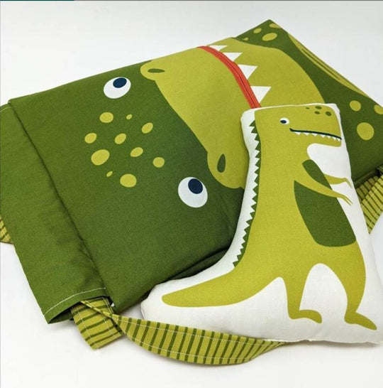 Stomp Stomp Roar dinosaur bag panel