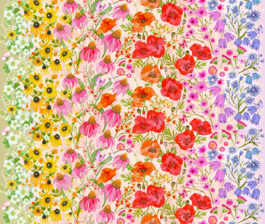 Superbloom Pastel  - 100% Cotton Fabric