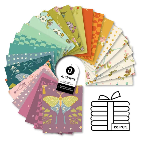 Celestial Garden - Fat quarter bundle - 100% Cotton fat quarters