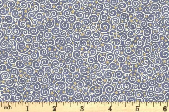 Charmed Scroll blue